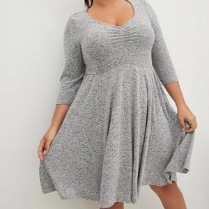 Skater Dress - Super Soft Plush Grey (New w/o Tags)